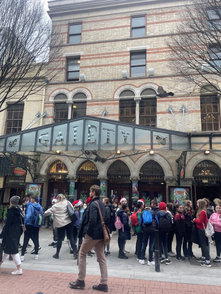 trip to the Gaeity for Peter Pan